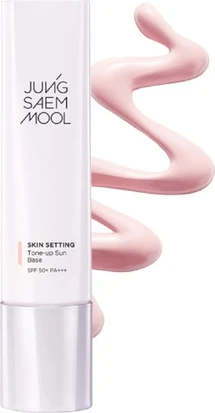 Легкий CC-крем Jung Saem Mool Skin Setting Tone Up Sun Base