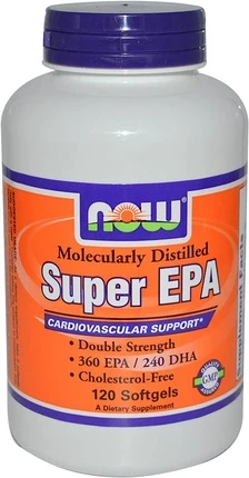 Витаминная сыворотка Now Foods Super Omega EPA Молекулярно дистиллированные гелевые капсулы