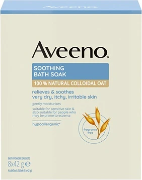 Успокаивающая соль для ванны Aveeno