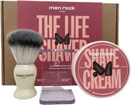 Набор для бритья для мужчин Men Rock Menrock Black Pomegranate