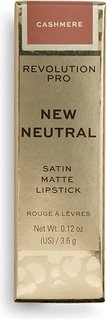 Губная помада Satin Matte Lipstick Revolution Pro New Neutral Cashmere