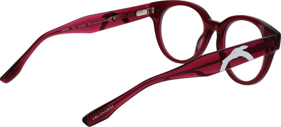 Оправа для очков Trussardi из пурпурного ацетата