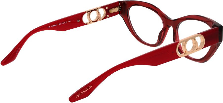 Очки Trussardi Red из ацетата (Оправа)