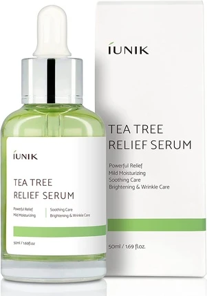 Увлажняющая сыворотка Iunik Tea Tree Relief Serum