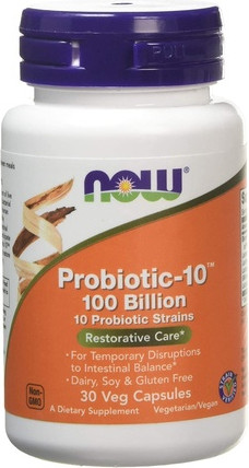 Капсулы Now Foods Probiotic-10 100 Миллиардов