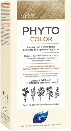 Краска для волос Phyto PhytoNative It Phytocolor 10 Экстра-блонд