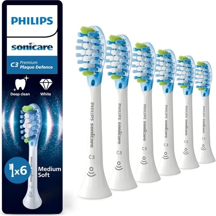 Сменная насадка для зубной щетки Philips Sonicare C3 Premium Plaque Defence