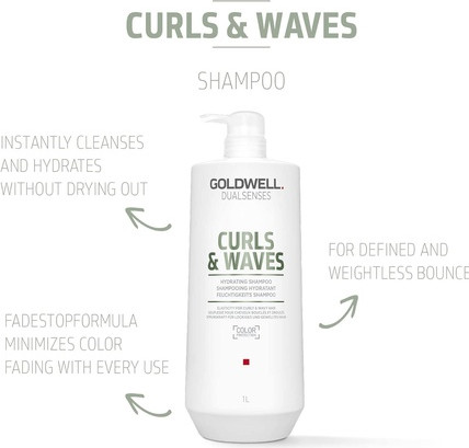 Шампунь Goldwell Dualsenses Curls Waves Hydrating Shampoo