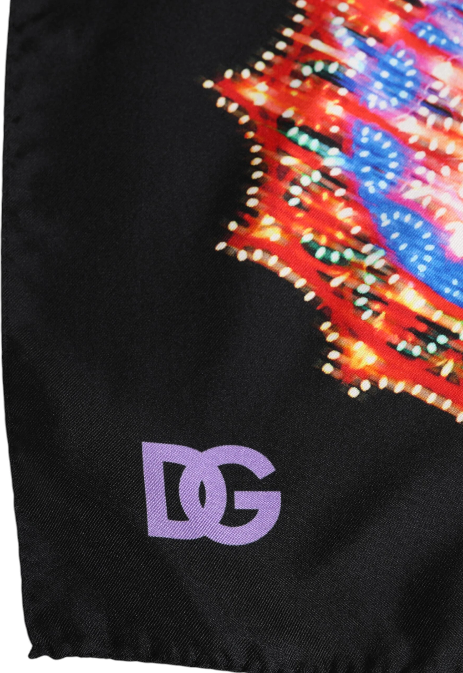 Шелковый платок Dolce & Gabbana квадратной формы