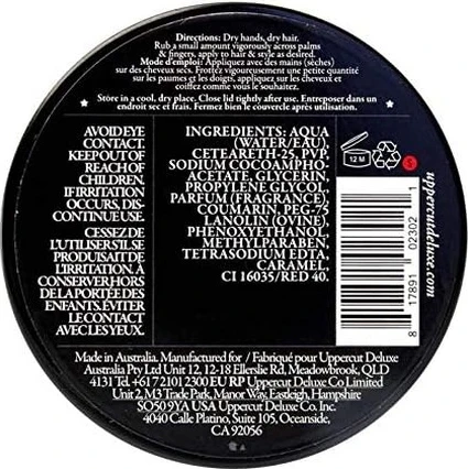 Помада Uppercut Deluxe Professional Water Based Pomade