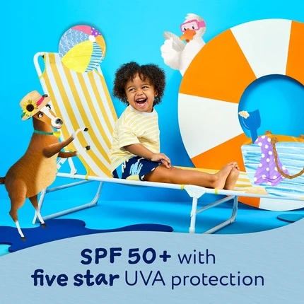 Солнцезащитный крем Childs Farm Детский фермерский солнцезащитный крем SPF 50+ UVA & UVB Очень высокая защита
