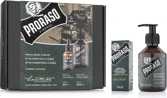 Набор для ухода за бородой Proraso Cypress and Vetyver