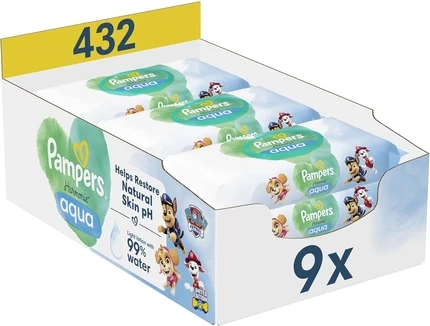 Влажные салфетки Pampers Harmonie Aqua