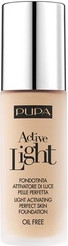Тональная основа Foundation Pupa Milano Active Light