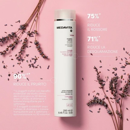 Шампунь Medavita Velour Soothing pH 5.5