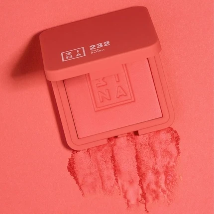 Минеральные румяна в пудре 3ina The Blush Natural Light