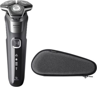 Бритва Philips S5887 Влажное сухое бритье Мощная бритва PowerAdapt Sensor Гибкие головки 360-D Зарядка через USB
