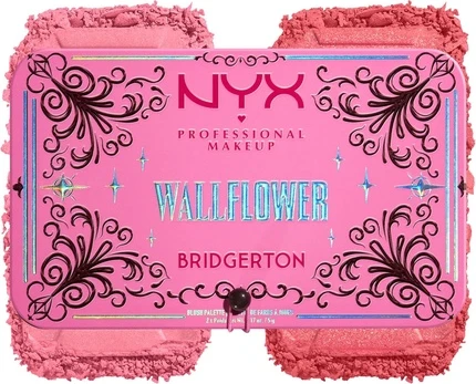 Палетка румян NYX Professional Makeup X Bridgerton Collection Ограниченная серия