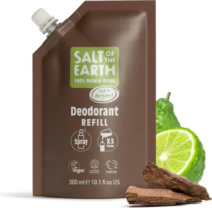 Сменный пакет-дозатор Deodorant Spray Salt Of The Earth Oud