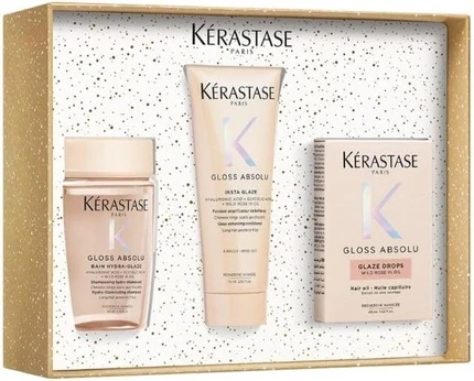 Шампунь-Кондиционер-Масло Набор Kérastase Absolute Gloss Curly Hair