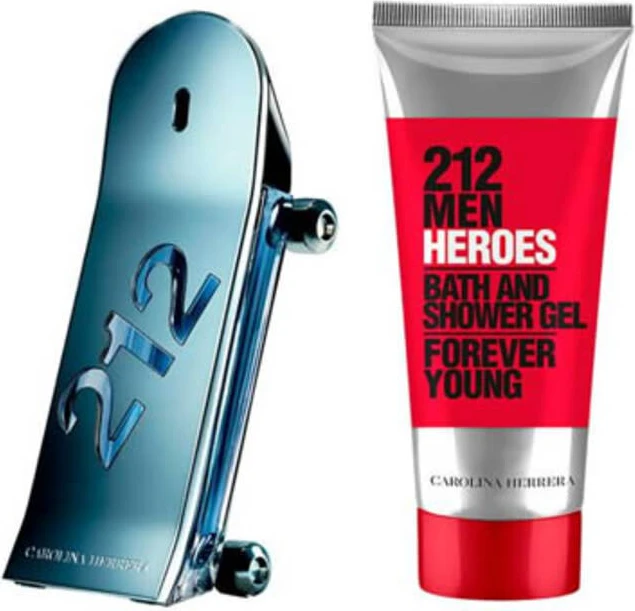 Набор в подарочной упаковке Eau de Toilette Carolina Herrera 212 Heroes