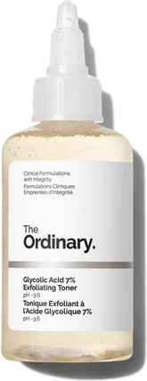 Тонизирующий лосьон The Ordinary с 7% гликолевой кислотой