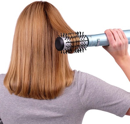 Горячая щетка-фен Babyliss Hydro Fusion
