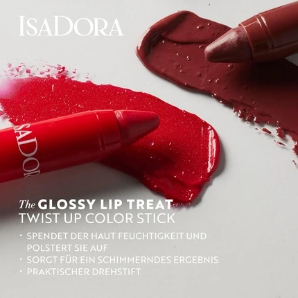 Блеск для губ Isadora The Glossy Lip Treat Twist Up Color Stick