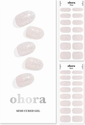 Полуотвержденные гелевые накладки для ногтей Ohora N Dress Up