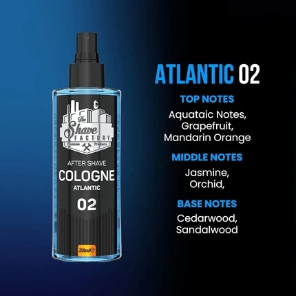 After Shave Cologne The Shave Factory The Shave Factory After Shave Cologne Series 02 Atlantic