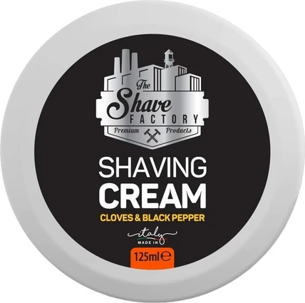 Мыло-крем для бритья The Shave Factory Гвоздика и Черный перец