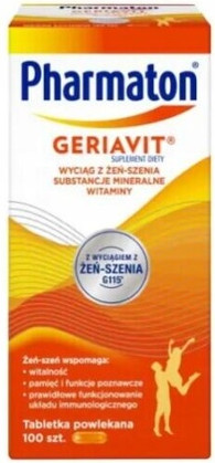 Таблетки Pharmaton Geriatric
