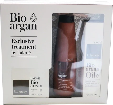 Комплект по уходу за волосами Lakme K. Therapy Organic Argan