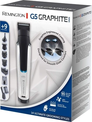 Машинка для стрижки волос и триммер для бороды Remington Multi Groomer Lithium G5