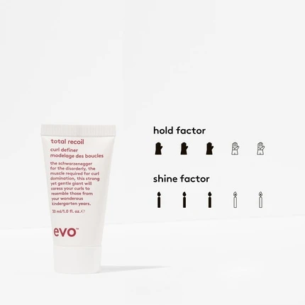 Уточняющий крем evo Total Recoil Curl Definer Сильная фиксация