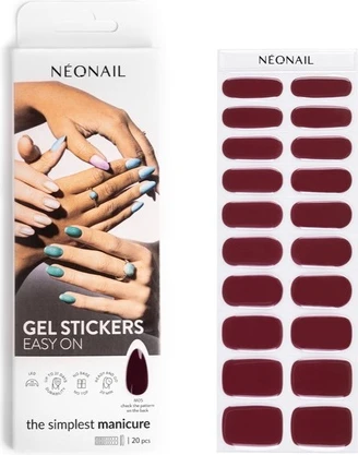 Гелевые наклейки Neonail Easy On