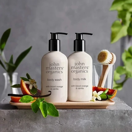Гель для душа John Masters Organics Кровяной Апельсин и Ваниль