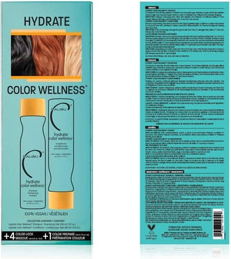 Набор по уходу за волосами Malibu C Hydrate Color Wellness Set 7 предметов