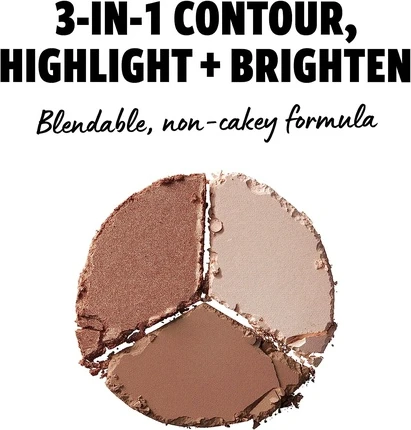 Контурирующий продукт NYX Professional Makeup 3 шага для скульптурирования