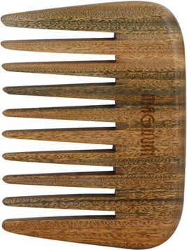 Comb Magnum Natural Wood Guaiaco Comb - Afro Style 308