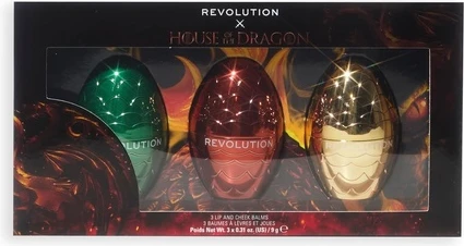 Набор бальзамов для губ и щек Revolution Revolution Beauty House Of Dragon