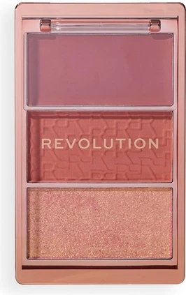 Палетка румян Пудра Крем Revolution Icon Palette