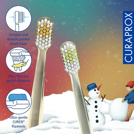 Зубная щетка Curaprox CS 5460 Duo Winter Edition 2024