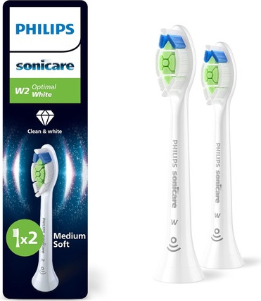 Сменные насадки для зубных щеток Philips Sonicare W2 Optimal White