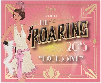 Палетка теней для век Rude Cosmetics The Roaring 20s