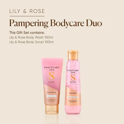 Набор для ухода за телом Bodycare Duo Luxury Body Wash & Scrub Sanctuary