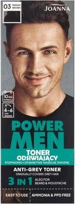 Тонирующее средство Joanna Hope Power Men Средне-коричневый
