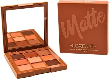 Палетка теней для век Huda Beauty Warm Matte