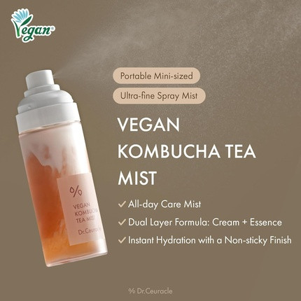 Увлажняющий спрей для лица Dr Ceuracle Vegan Kombucha Tea Mist