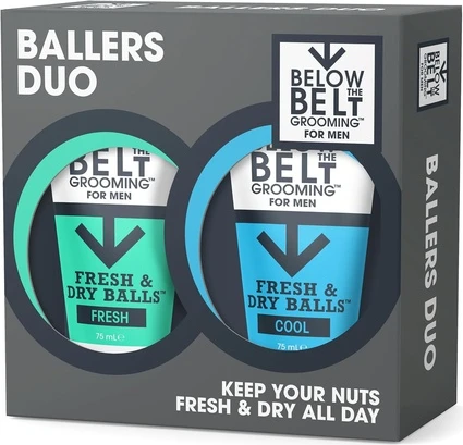 Крем против натирания Below The Belt Grooming Ballers Duo Подарочный набор